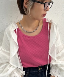 apres jour mignon（アプレジュールミニョン）の「2WAYリブタンク【ZOZOTOWN限定アイテム】（タンクトップ）」