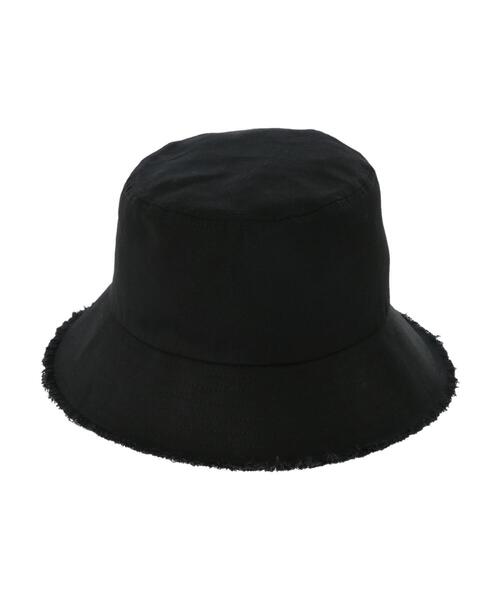 Green Parks(グリーンパークス)の「・ツイルフリンジハット(ハット・レディース・ブラック/ブラウン/アイボリー・FREE)」の21枚目の写真