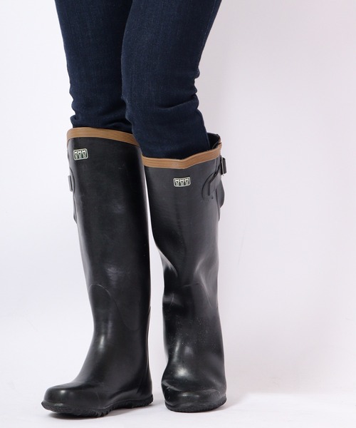 ミツウマ 柔らかい履き心地とスタイリッシュなデザイン長靴（レイン