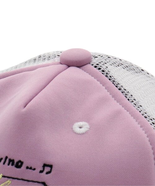 algy（アルジー）の「配色ステッチメッシュキャップ（キャップ・キッズ・ブラック/オフホワイト/ミント/ラベンダー・SMALL/MEDIUM）」の8枚目の写真