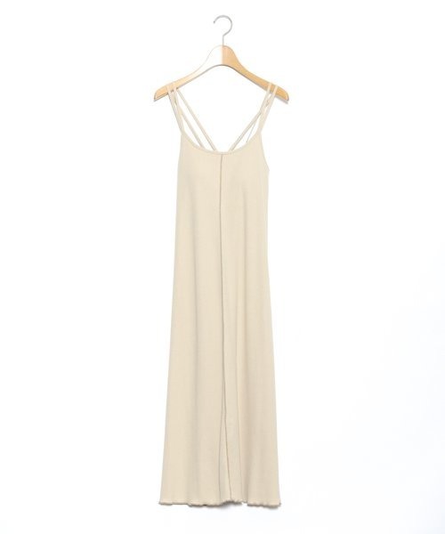 AS KNOW AS PINKY(アズノゥアズピンキー)の「大活躍カップ付コードキャミワンピース(ワンピース・レディース・サンドベージュ/モカ/チャコールグレー・FREE)」の19枚目の写真