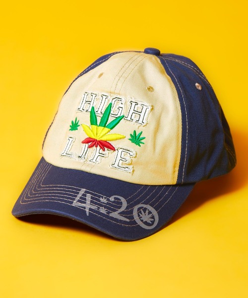 babyShoop(ベイビーシュープ)の「HIGH LIFE ロゴCAP(キャップ・レディース・グレー/ブラック/ネイビー・FREE)」の1枚目の写真