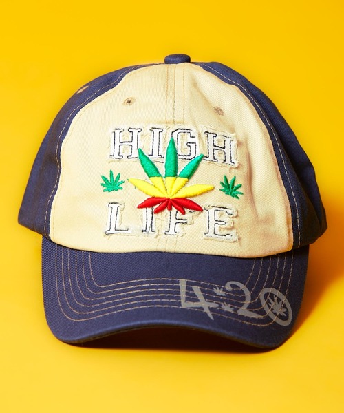 babyShoop(ベイビーシュープ)の「HIGH LIFE ロゴCAP(キャップ・レディース・グレー/ブラック/ネイビー・FREE)」の13枚目の写真