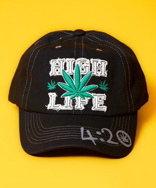 babyShoop(ベイビーシュープ)の「HIGH LIFE ロゴCAP(キャップ・レディース・グレー/ブラック/ネイビー・FREE)」の14枚目の写真