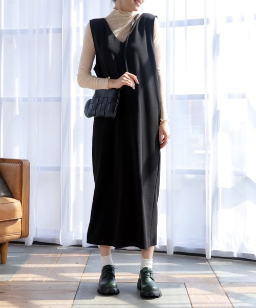 VIVIAN（ヴィヴィアン）の「厚底3ホールレースアップシューズ（ドレスシューズ・レディース・ブラック/ブラウン/グリーン・LL/S/M/L）」の9枚目の写真