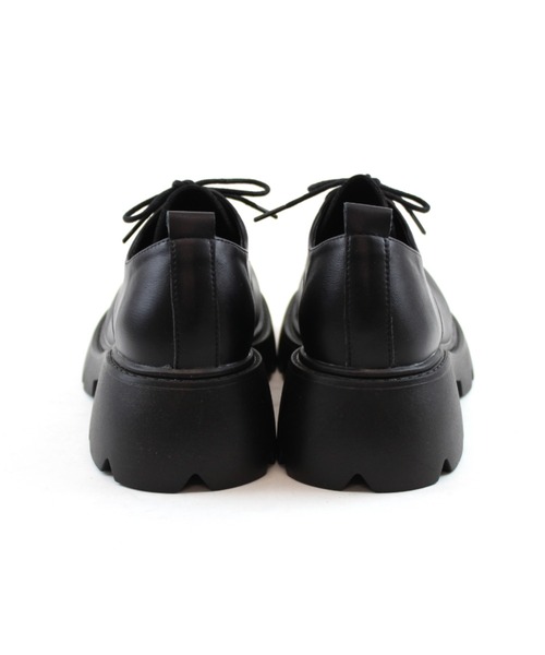 VIVIAN（ヴィヴィアン）の「厚底3ホールレースアップシューズ（ドレスシューズ・レディース・ブラック/ブラウン/グリーン・LL/S/M/L）」の20枚目の写真