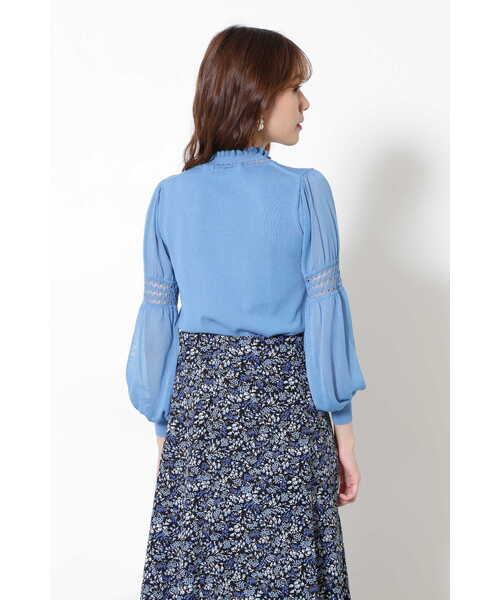 JILL STUART（ジルスチュアート）の「◆アミラニット（ニット/セーター・レディース・ホワイト/ブラック/ブルー・FREE）」の21枚目の写真