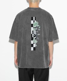 レジェンダ ケミカルウォッシュ ムードローズ エンブロイダリー Tシャツ / LEGENDA Chemical Wash Mood Rose Embroidery T-Shirt