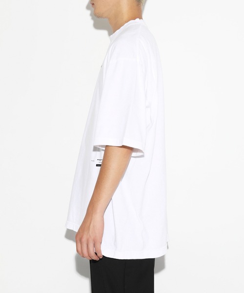 LEGENDA(レジェンダ)の「レジェンダ ケミカルウォッシュ ムードローズ エンブロイダリー Tシャツ / LEGENDA Chemical Wash Mood Rose Embroidery T-Shirt(Tシャツ/カットソー・メンズ・ホワイト×ブラック/ブラック×ブラック/ホワイト系その他/ブラック系その他/ホワイト×パープル/ブラック×パープル/ブラック×ブルー・FREE)」の8枚目の写真