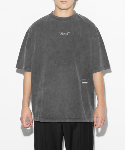 LEGENDA(レジェンダ)の「レジェンダ ケミカルウォッシュ ムードローズ エンブロイダリー Tシャツ / LEGENDA Chemical Wash Mood Rose Embroidery T-Shirt(Tシャツ/カットソー・メンズ・ホワイト×ブラック/ブラック×ブラック/ホワイト系その他/ブラック系その他/ホワイト×パープル/ブラック×パープル/ブラック×ブルー・FREE)」の13枚目の写真