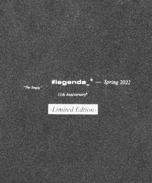 LEGENDA(レジェンダ)の「レジェンダ ケミカルウォッシュ ムードローズ エンブロイダリー Tシャツ / LEGENDA Chemical Wash Mood Rose Embroidery T-Shirt(Tシャツ/カットソー・メンズ・ホワイト×ブラック/ブラック×ブラック/ホワイト系その他/ブラック系その他/ホワイト×パープル/ブラック×パープル/ブラック×ブルー・FREE)」の19枚目の写真