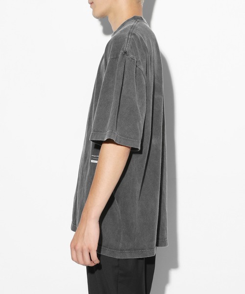 LEGENDA(レジェンダ)の「レジェンダ ケミカルウォッシュ ムードローズ エンブロイダリー Tシャツ / LEGENDA Chemical Wash Mood Rose Embroidery T-Shirt(Tシャツ/カットソー・メンズ・ホワイト×ブラック/ブラック×ブラック/ホワイト系その他/ブラック系その他/ホワイト×パープル/ブラック×パープル/ブラック×ブルー・FREE)」の15枚目の写真