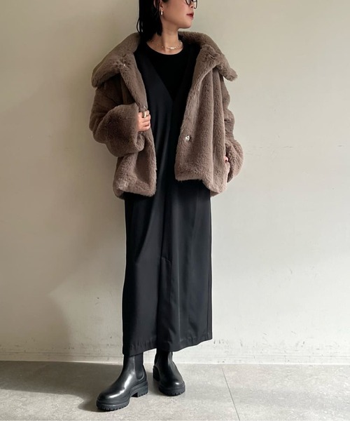 Tony Bianco（トニービアンコ）の「【TONY BIANCO】サイドゴアブーツ/WOLFE（ブーツ・レディース・ベージュ/ブラック・5/7/6）」の19枚目の写真