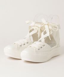 CONVERSE（コンバース）の「CONVERSE コンバース AS LIGHT PLTS GHILLIE HI オールスター ライト PLTS ギリー HI 31306751 WHITE（スニーカー・メンズ）」