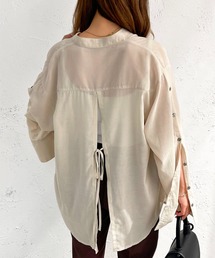 バックスリット2WAYスリーブシャツ【ZOZOTOWN限定アイテム】