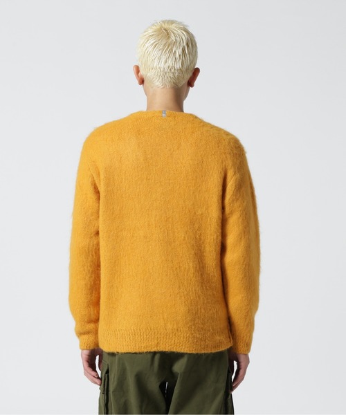 MANASTASH（マナスタッシュ）の「MANASTASH/マナスタッシュ　ABERDEEN KURTIGAN　アバディーンカーディガン（カーディガン/ボレロ・メンズ・モスグリーン/イエロー/ブラック/ライトグレー/ピンク/モカ・MEDIUM/LARGE/X-LARGE/L/M/XL）」の9枚目の写真