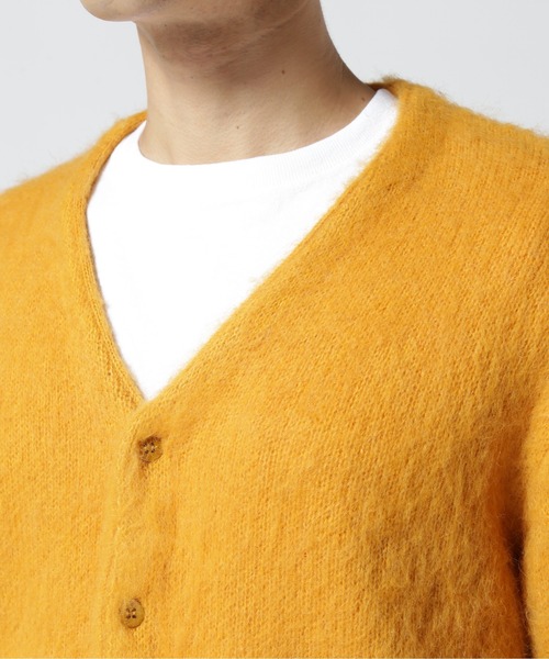 MANASTASH（マナスタッシュ）の「MANASTASH/マナスタッシュ　ABERDEEN KURTIGAN　アバディーンカーディガン（カーディガン/ボレロ・メンズ・モスグリーン/イエロー/ブラック/ライトグレー/ピンク/モカ・MEDIUM/LARGE/X-LARGE/L/M/XL）」の14枚目の写真