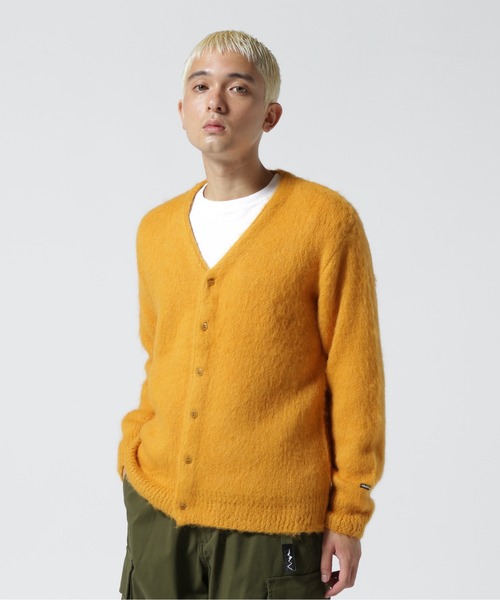 MANASTASH（マナスタッシュ）の「MANASTASH/マナスタッシュ　ABERDEEN KURTIGAN　アバディーンカーディガン（カーディガン/ボレロ・メンズ・モスグリーン/イエロー/ブラック/ライトグレー/ピンク/モカ・MEDIUM/LARGE/X-LARGE/L/M/XL）」の7枚目の写真