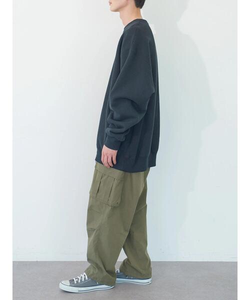 koe（コエ）の「ウルトラヘビーウエイトトレーナー（スウェット・メンズ・ホワイト/ブラック・M/L/S）」の11枚目の写真