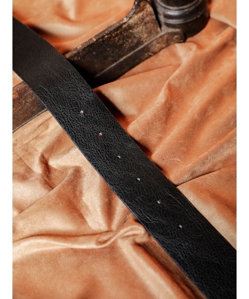 Darich(ダーリッチ)の「Dモチーフマットレザーベルト(ベルト・レディース・ブラック/ブラウン/アイボリー・FREE)」の6枚目の写真