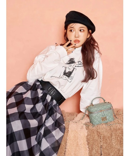 Darich(ダーリッチ)の「Dモチーフマットレザーベルト(ベルト・レディース・ブラック/ブラウン/アイボリー・FREE)」の8枚目の写真