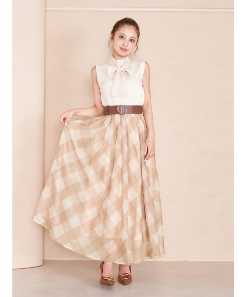 Darich(ダーリッチ)の「Dモチーフマットレザーベルト(ベルト・レディース・ブラック/ブラウン/アイボリー・FREE)」の13枚目の写真