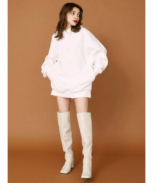 EVRIS（エヴリス）の「ロングニーハイブーツ（ブーツ・レディース・ブラック/ホワイト・SMALL/MEDIUM/LARGE）」の9枚目の写真