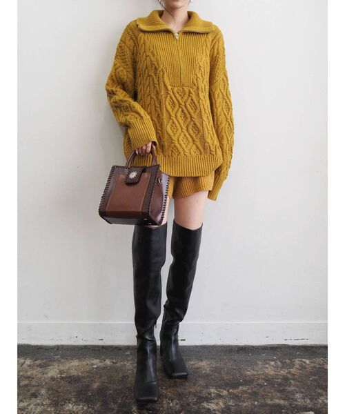 EVRIS（エヴリス）の「ロングニーハイブーツ（ブーツ・レディース・ブラック/ホワイト・SMALL/MEDIUM/LARGE）」の14枚目の写真