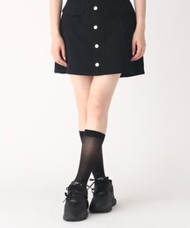 ◆ロゴ入り厚底スニーカー