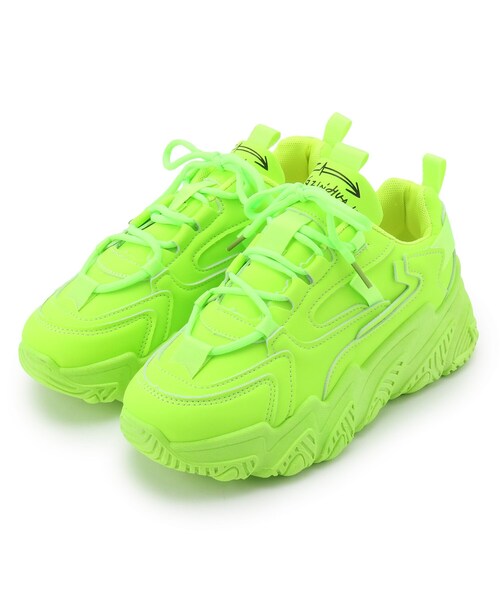 cs T&P（シーエスティーアンドピー）の「◆ロゴ入り厚底スニーカー（スニーカー・レディース・ホワイト/ブラック/グリーン/ベージュ/オレンジ/ピンク系/パープル系/ベージュ系8・S/M/L/LL）」の13枚目の写真