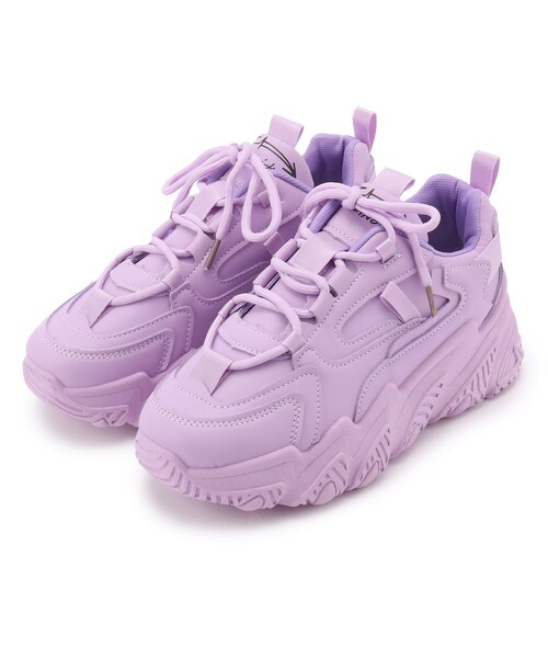 cs T&P（シーエスティーアンドピー）の「◆ロゴ入り厚底スニーカー（スニーカー・レディース・ホワイト/ブラック/グリーン/ベージュ/オレンジ/ピンク系/パープル系/ベージュ系8・S/M/L/LL）」の11枚目の写真