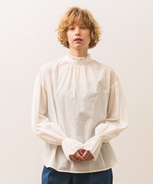 ALLUMER | ローンフリルカフスリーブブラウス(シャツ/ブラウス)