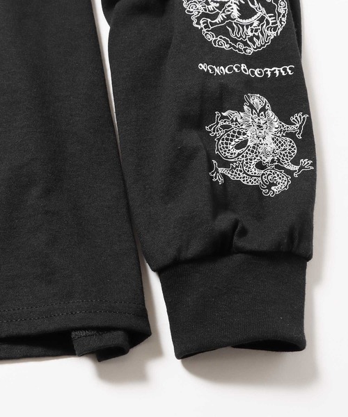 ROOPTOKYO（ループトウキョウ）の「VENICE8 COFFEE HOUSE/ベニス8コーヒーハウス Souvenir China Cook L/S Tee ロングスリーブT 長袖Tシャツ バックプリント（Tシャツ/カットソー・メンズ・オレンジ/ブラック/ホワイト・L/XL/M）」の19枚目の写真