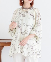 DOLLUPOOPS | doll up oops BIGHORSEプリントブラウス(シャツ/ブラウス)