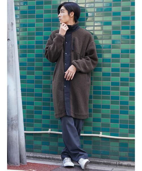 CRAFT STANDARD BOUTIQUE（クラフトスタンダードブティック）の「ボアコート　＊◆（その他アウター・メンズ・アイボリー/モカ/ブラック・M/L）」の21枚目の写真