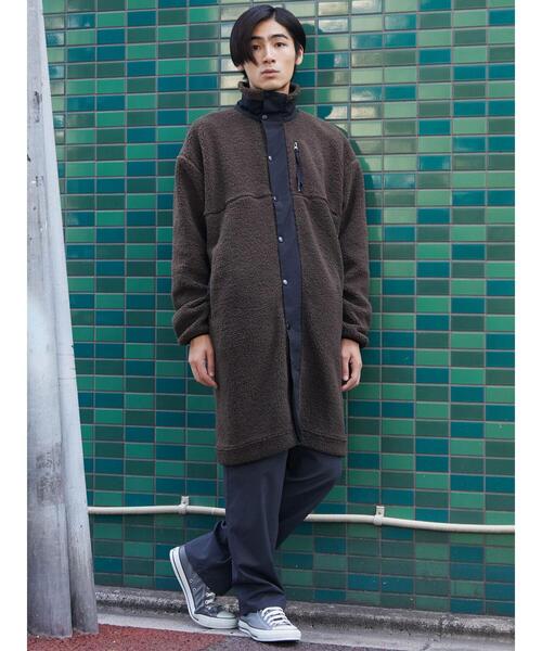 CRAFT STANDARD BOUTIQUE（クラフトスタンダードブティック）の「ボアコート　＊◆（その他アウター・メンズ・アイボリー/モカ/ブラック・M/L）」の19枚目の写真