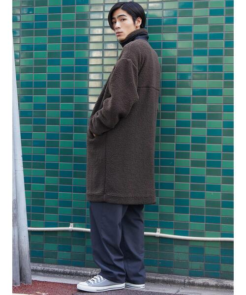 CRAFT STANDARD BOUTIQUE（クラフトスタンダードブティック）の「ボアコート　＊◆（その他アウター・メンズ・アイボリー/モカ/ブラック・M/L）」の18枚目の写真