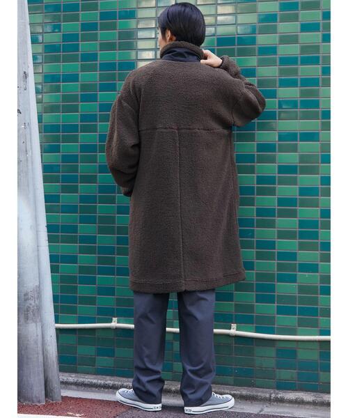 CRAFT STANDARD BOUTIQUE（クラフトスタンダードブティック）の「ボアコート　＊◆（その他アウター・メンズ・アイボリー/モカ/ブラック・M/L）」の17枚目の写真