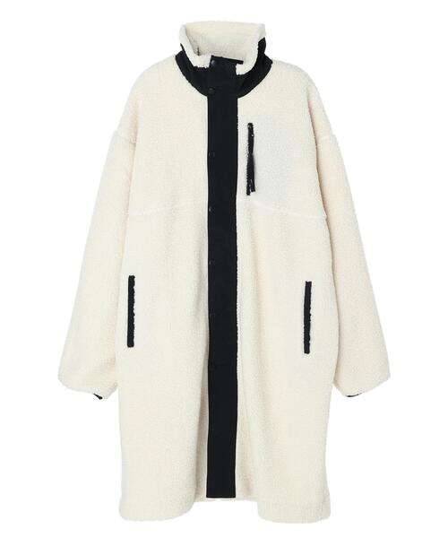 CRAFT STANDARD BOUTIQUE（クラフトスタンダードブティック）の「ボアコート　＊◆（その他アウター・メンズ・アイボリー/モカ/ブラック・M/L）」の6枚目の写真