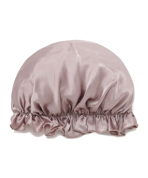 CROSSPLUS ONLINE（クロスプラスオンライン）の「【LAFUKU】シルクナイトキャップ（その他ルームウェア・レディース・ピンク/ブルー系その他/ゴールド/ローズ/ネイビー/ピンク系その他/ブルー・M/L）」の5枚目の写真