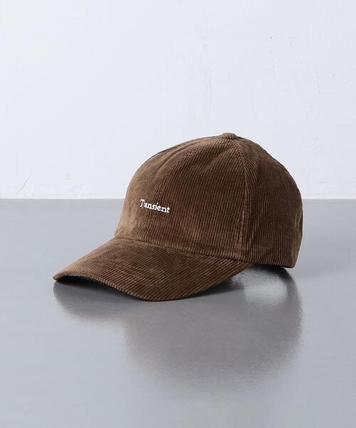 UNITED ARROWS(ユナイテッドアローズ)の「EMB コーデュロイ キャップ(キャップ・レディース・ブラック/ダークブラウン/ベージュ・FREE)」の7枚目の写真
