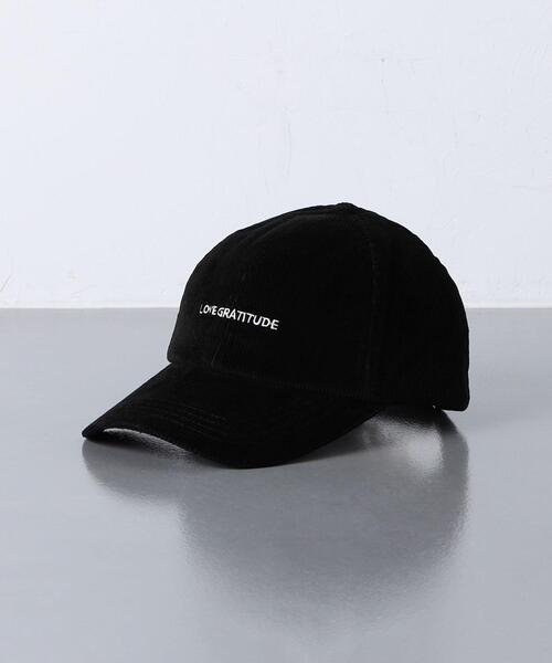 UNITED ARROWS(ユナイテッドアローズ)の「EMB コーデュロイ キャップ(キャップ・レディース・ブラック/ダークブラウン/ベージュ・FREE)」の12枚目の写真