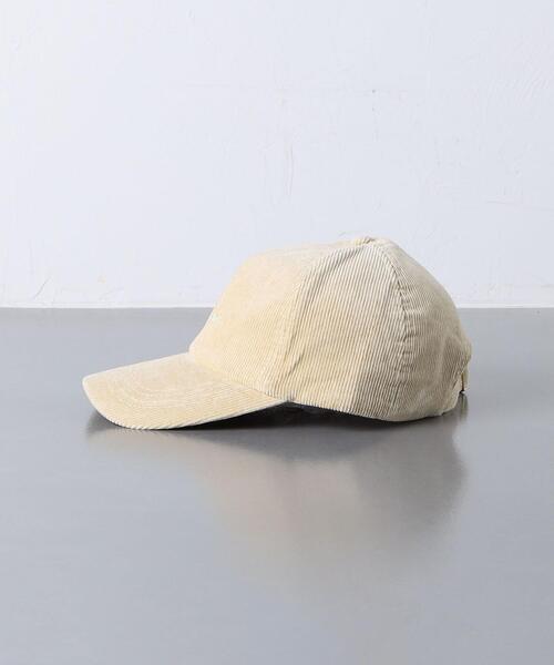 UNITED ARROWS(ユナイテッドアローズ)の「EMB コーデュロイ キャップ(キャップ・レディース・ブラック/ダークブラウン/ベージュ・FREE)」の17枚目の写真