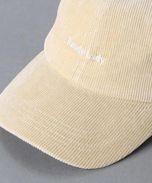 UNITED ARROWS(ユナイテッドアローズ)の「EMB コーデュロイ キャップ(キャップ・レディース・ブラック/ダークブラウン/ベージュ・FREE)」の18枚目の写真
