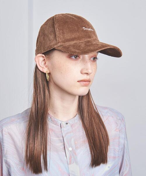 UNITED ARROWS(ユナイテッドアローズ)の「EMB コーデュロイ キャップ(キャップ・レディース・ブラック/ダークブラウン/ベージュ・FREE)」の19枚目の写真