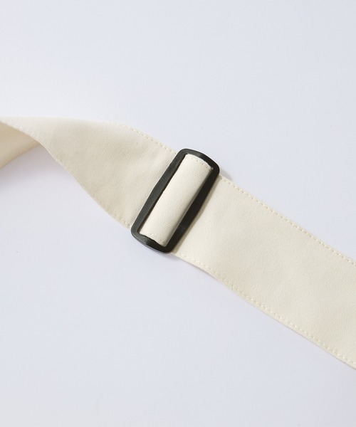 MONO-MART LADY'S(モノマートレディース)の「ビックキャンバスショルダーバッグ(ショルダーバッグ・レディース・ブラック/カーキ/レッド/ブラウン/アイボリー/ライトカーキ/ネイビー/ベージュ/チャコールグレー/インディゴブルー/ライトグレー/オレンジ・FREE)」の18枚目の写真