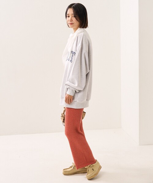 FREAK'S STORE(フリークスストア)の「杢リブニットパンツ(その他パンツ・レディース・チャコールグレー/ブラック/レッド/グリーン・フリ-)」の17枚目の写真