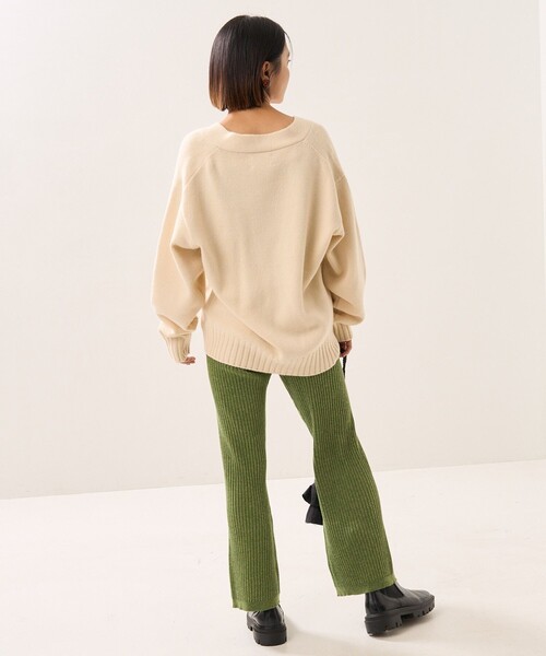 FREAK'S STORE（フリークスストア）の「杢リブニットパンツ（その他