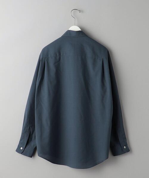 BEAUTY&YOUTH UNITED ARROWS(ビューティーアンドユースユナイテッドアローズ)の「クリア T/W レギュラーフォルム テーパード シャツ(シャツ/ブラウス・メンズ・ダークブラウン/ナチュラル/コバルトブルー/ネイビー・XL/M/L/S)」の18枚目の写真