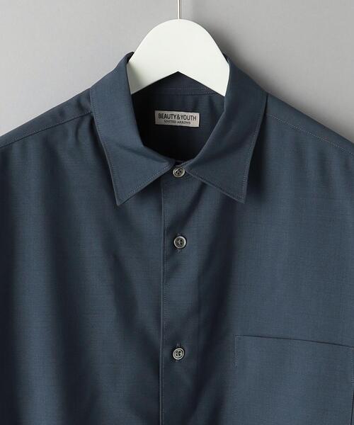 BEAUTY&YOUTH UNITED ARROWS(ビューティーアンドユースユナイテッドアローズ)の「クリア T/W レギュラーフォルム テーパード シャツ(シャツ/ブラウス・メンズ・ダークブラウン/ナチュラル/コバルトブルー/ネイビー・XL/M/L/S)」の19枚目の写真